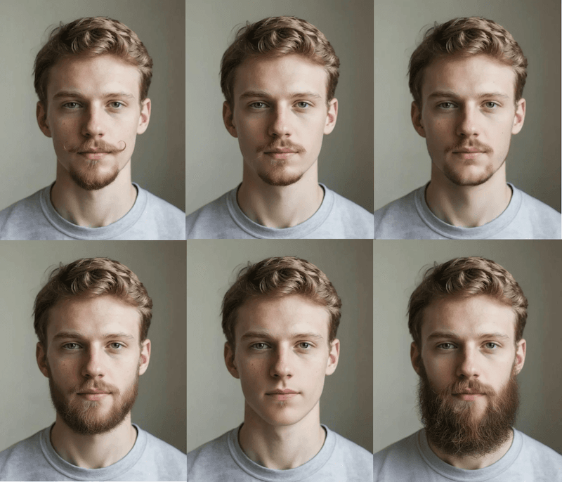 AI Beard Style Demo