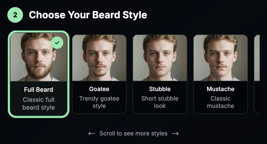 Step 2: Choose Your Beard Style